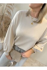 21Jewelz Effen trui - beige