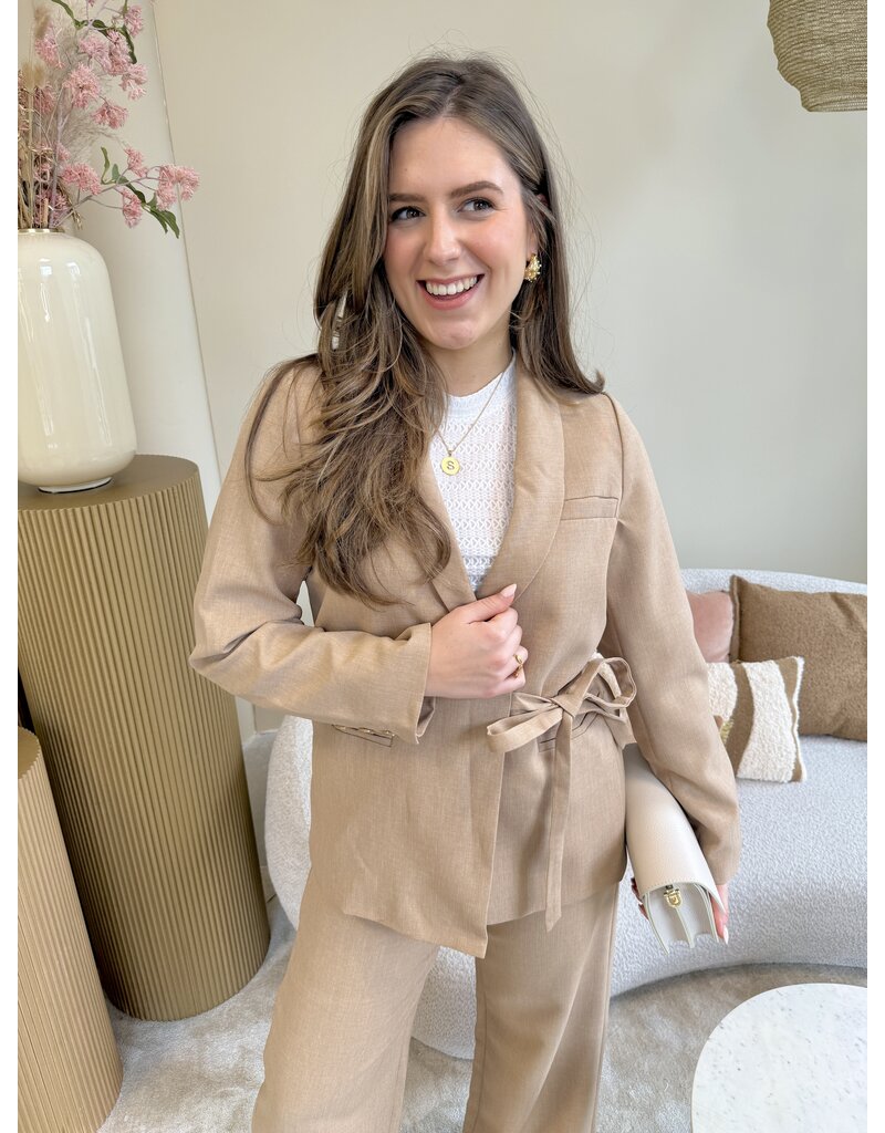 Lofty Manner Lofty Manner | Blazer Jolie - beige