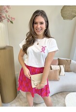 Lofty Manner Lofty Manner | Skirt Lotte - feather print