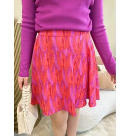 Lofty Manner Lofty Manner | Skirt Lotte - feather print