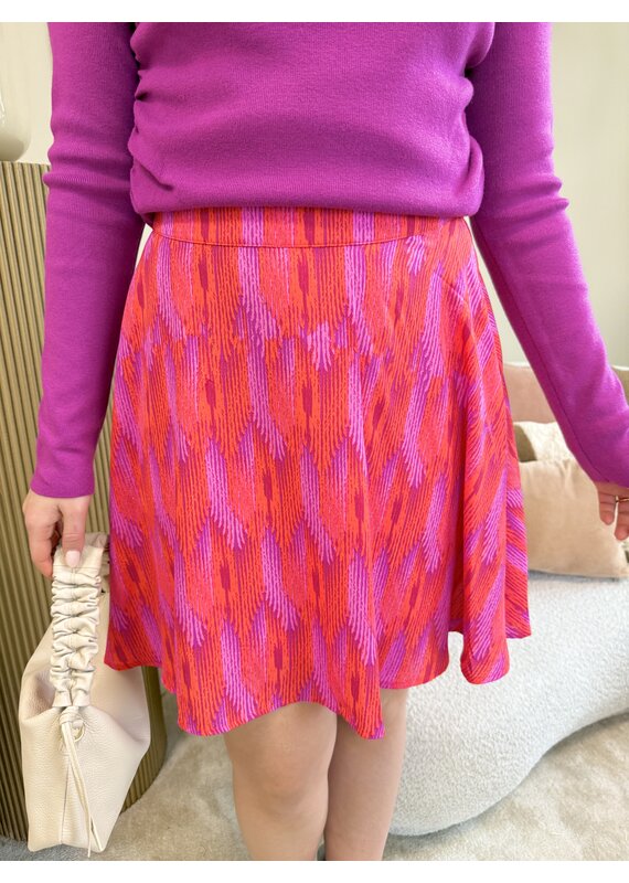 Lofty Manner Lofty Manner | Skirt Lotte - feather print