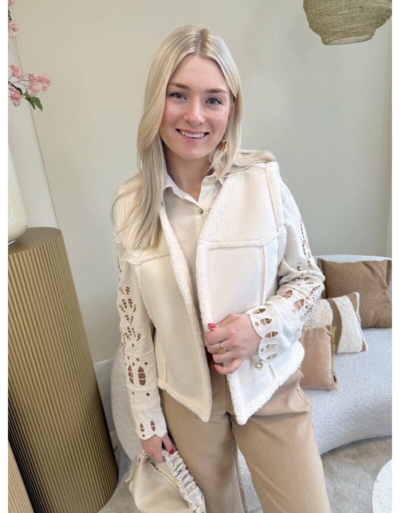 Lofty Manner Lofty Manner | Gilet Mois - white