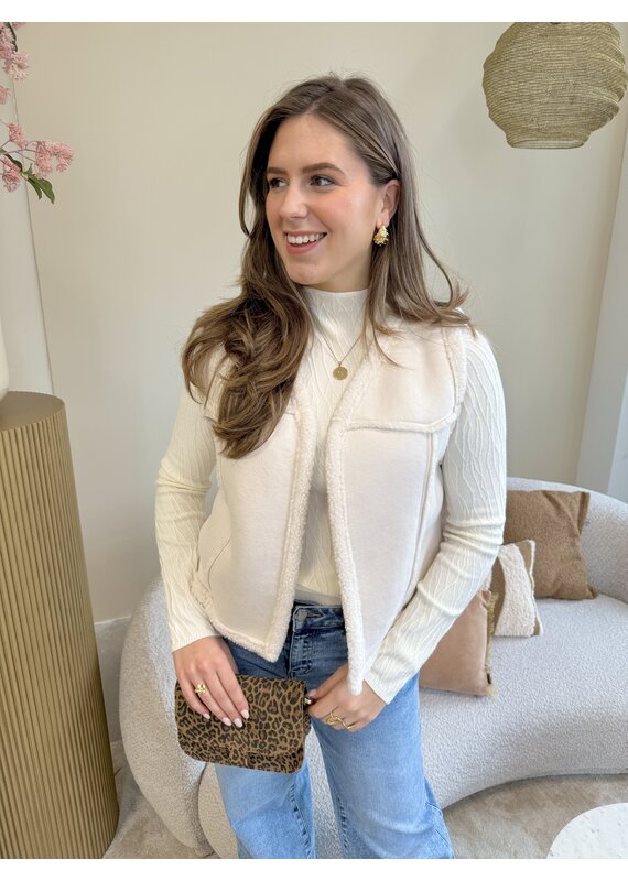 Lofty Manner Lofty Manner | Gilet Mois - white