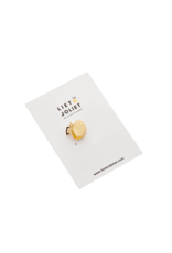 Liet & Joliet Liet & Joliet | Mini haarklem schelp - goud