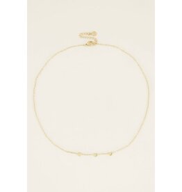 My Jewellery My Jewellery | Ketting drie hartjes - goud