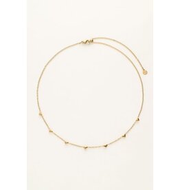 My Jewellery My Jewellery | Ketting met kleine hartjes - goud