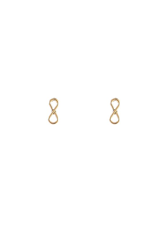 D&E | Infinity Stud - goud