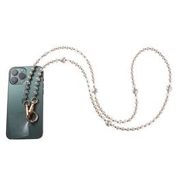 Go Dutch Label D&E | Long Pearly Chain - White