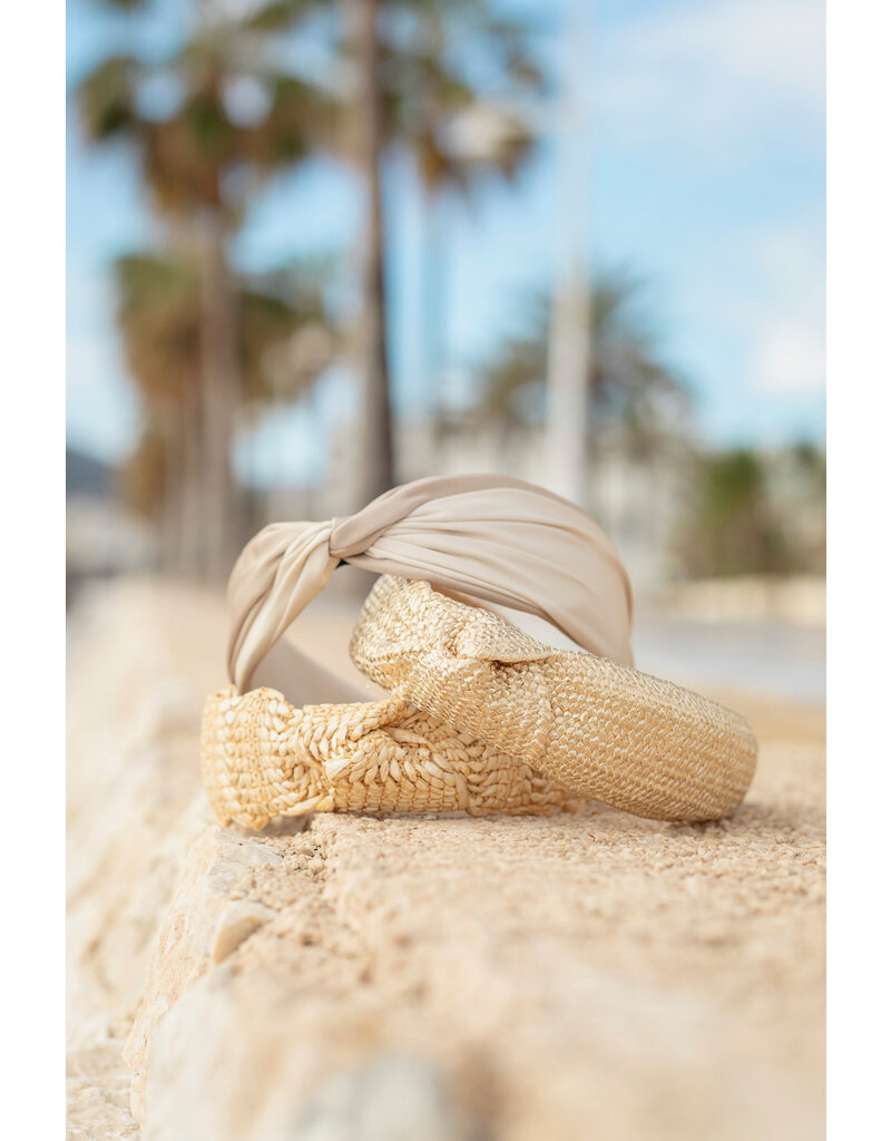 Liet & Joliet Liet & Joliet | Haarband - satijn beige