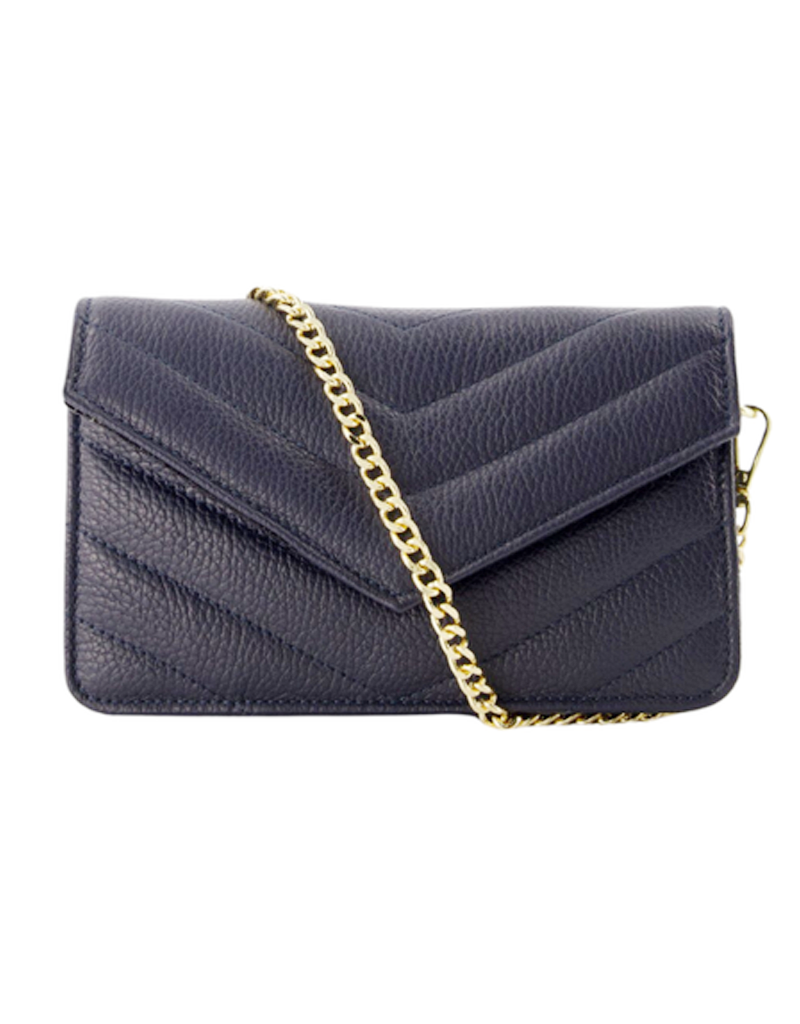 21Jewelz Tasje met gestikt patroon - blauw