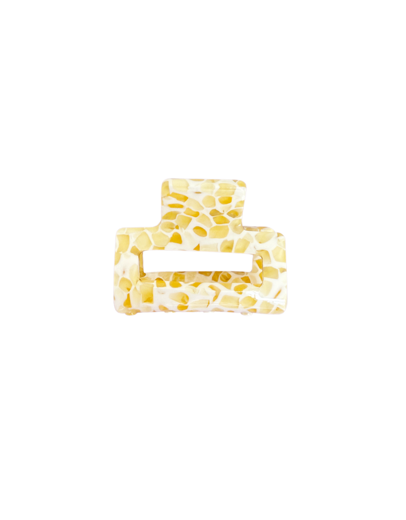 21Jewelz Mini haarklem - geel gestipt