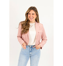 21Jewelz Bomber fit blazer  - oudroze