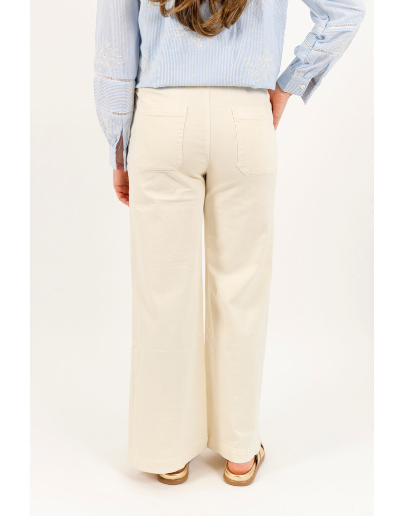 21Jewelz Baggy jeans met strik - ecru