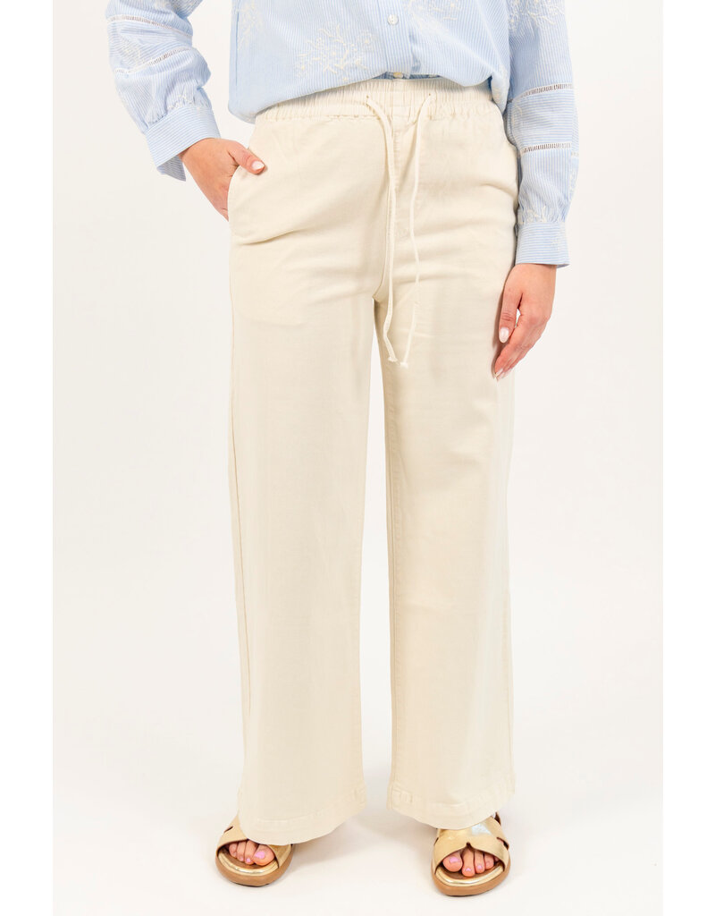 21Jewelz Baggy jeans met strik - ecru