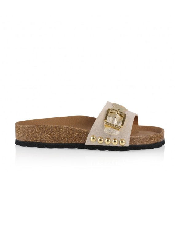 DWRS DWRS | Slipper Java - sand/champagne