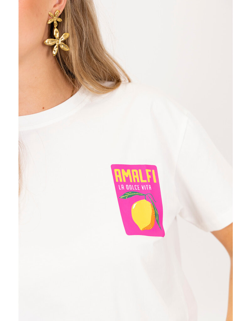 21Jewelz T-shirt Amalfi - wit