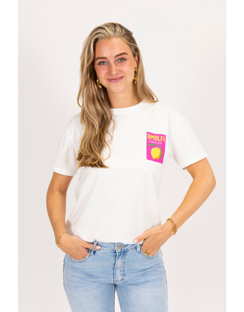 21Jewelz T-shirt Amalfi - wit