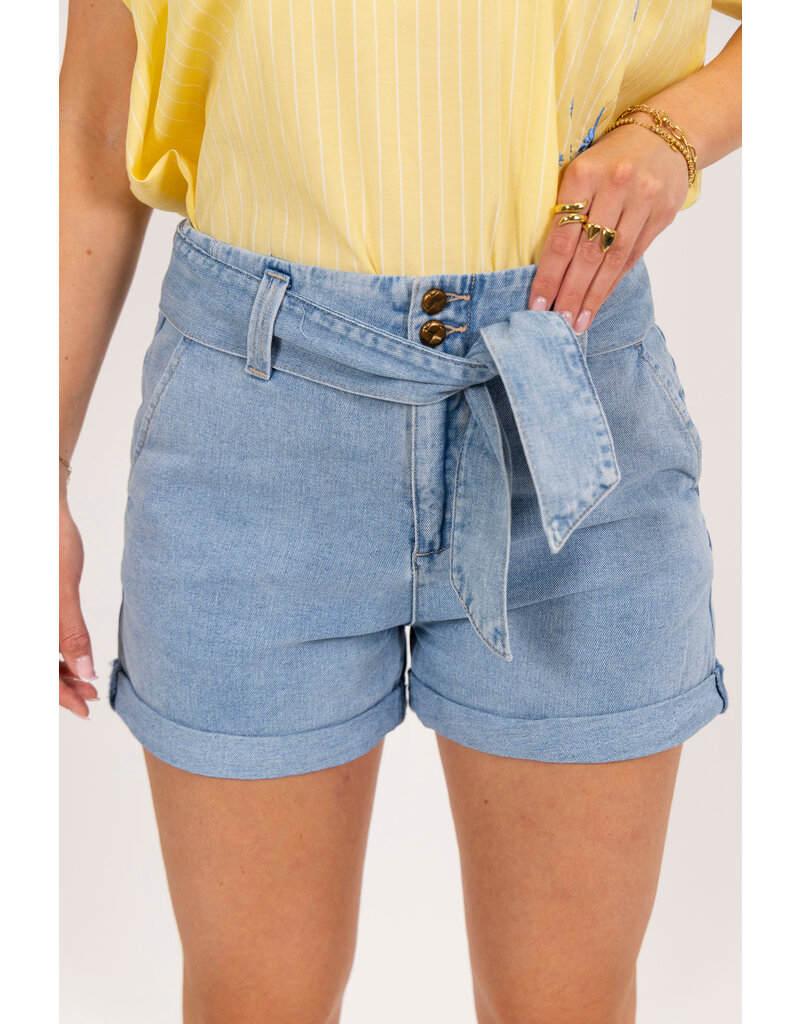 21Jewelz Shortje met breed ceintuur