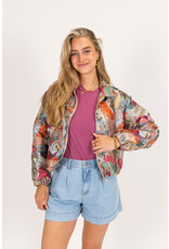 21Jewelz Wide leg jeans short met elastiek