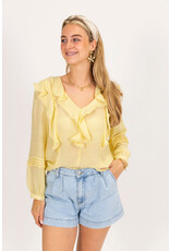 21Jewelz Ruches blouse - geel