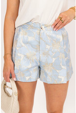 21Jewelz Bloemen short - blauw