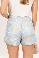 21Jewelz Bloemen short - blauw