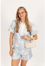 21Jewelz Bloemen short - blauw