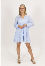 21Jewelz Jurkje met ruffles en open details - blauw