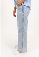 21Jewelz Jeans met vlecht - blauw