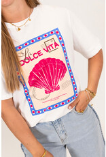 21Jewelz T-shirt La Dolce Vita - wit
