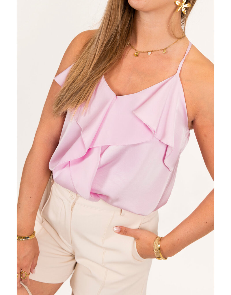 21Jewelz Volant topje - roze
