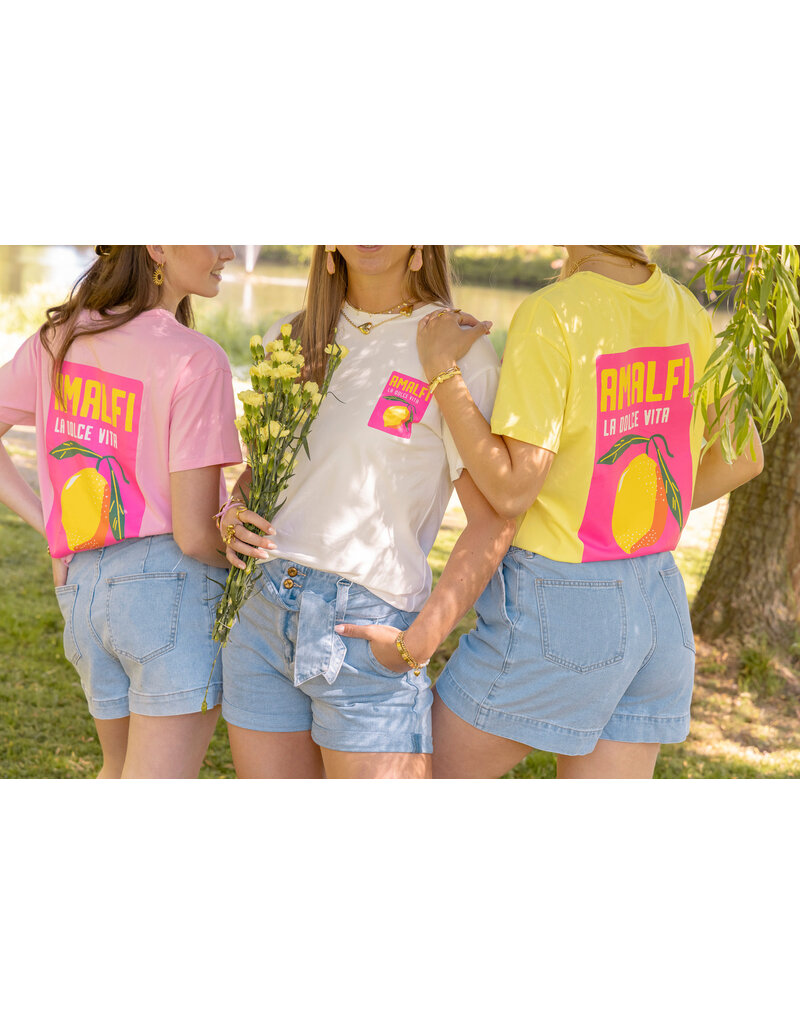 21Jewelz T-shirt Amalfi - wit