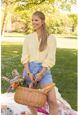 21Jewelz Mousseline blouse - geel