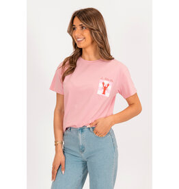 21Jewelz Kreeft shirt - roze