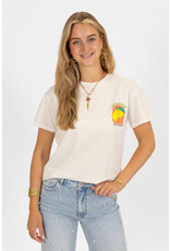 21Jewelz T-shirt Amalfi met citroen - wit