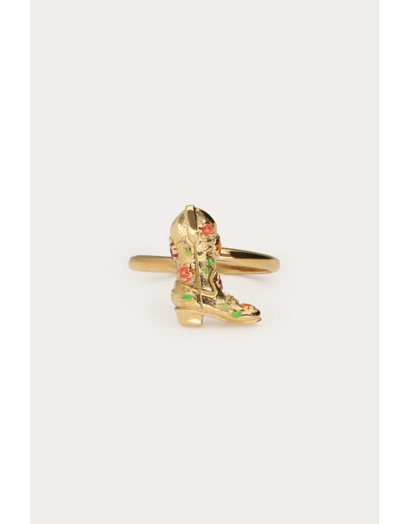 My Jewellery My Jewellery | Nomads ring cowboy boots met bloemen