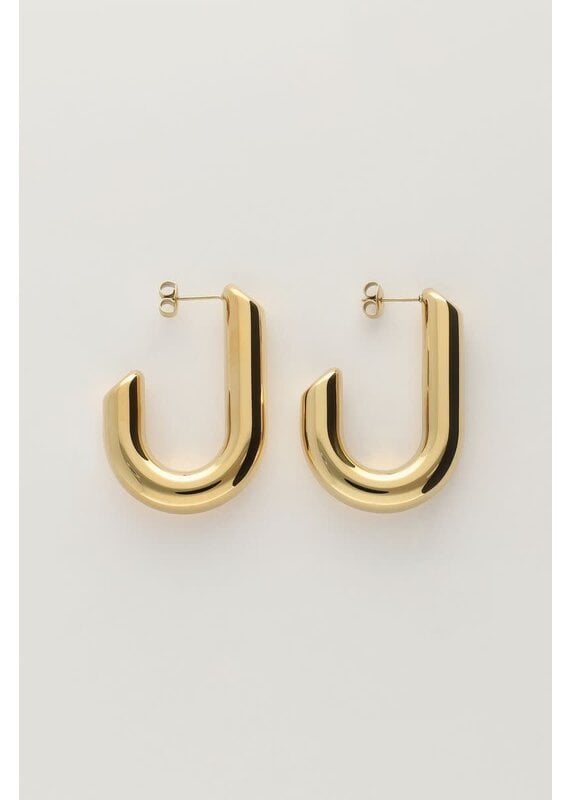 My Jewellery My Jewellery | Statement ovale open oorhangers