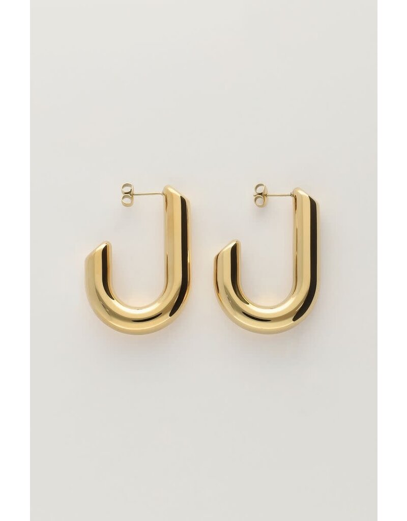 My Jewellery My Jewellery | Statement ovale open oorhangers