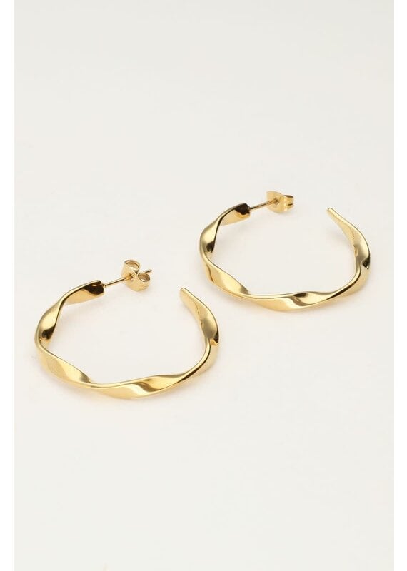 My Jewellery My Jewellery | Oorringen gedraaide twist