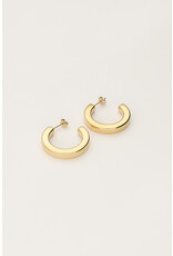My Jewellery My Jewellery - Open oorringen plat - goud