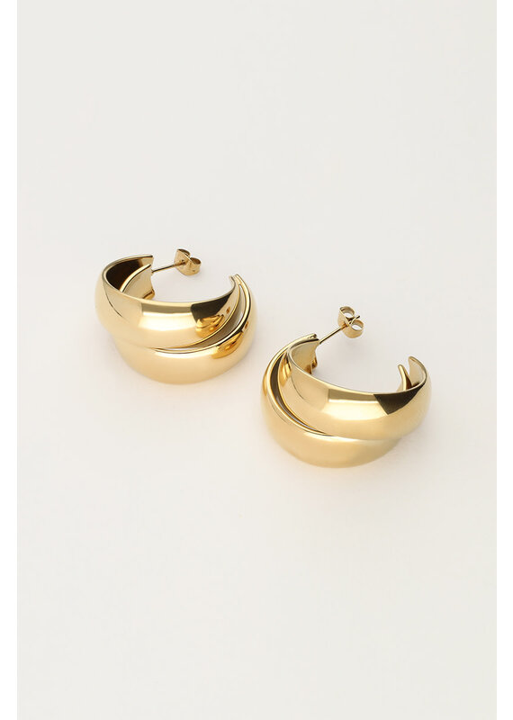 My Jewellery My Jewellery | Statement dubbele oorringen