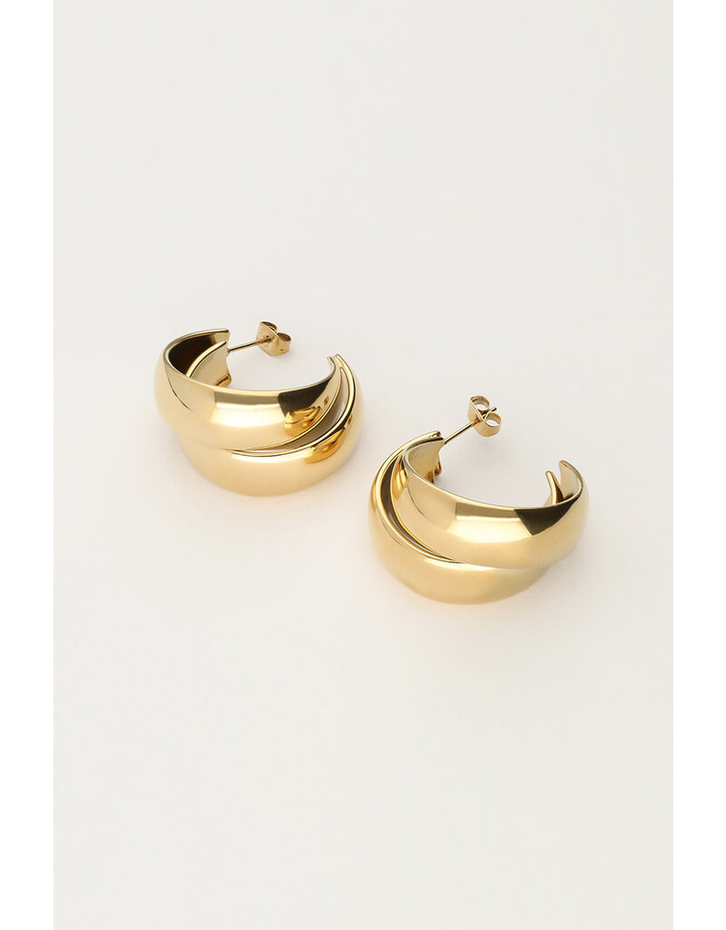 My Jewellery My Jewellery | Statement dubbele oorringen