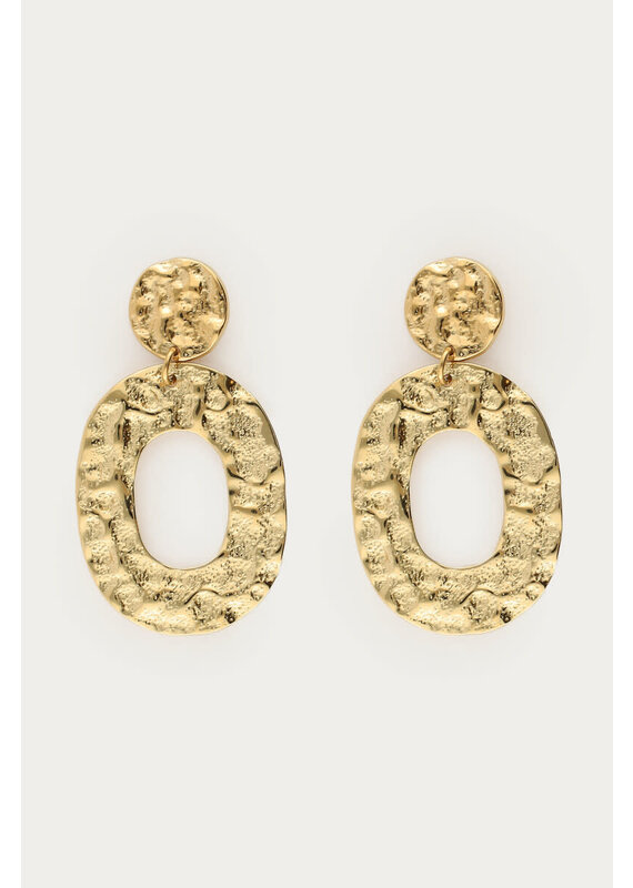 My Jewellery My Jewellery | Statement oorbellen munt & grote ovaal