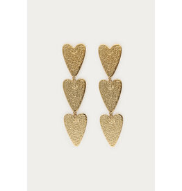 My Jewellery My Jewellery | Nomads oorhangers drie hartjes