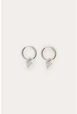 My Jewellery My Jewellery | Nomads minimalistische oorringen met hartje - zilver