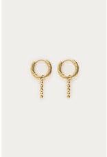 My Jewellery My Jewellery | Nomads minimalistische oorringen met bolletjes - goud