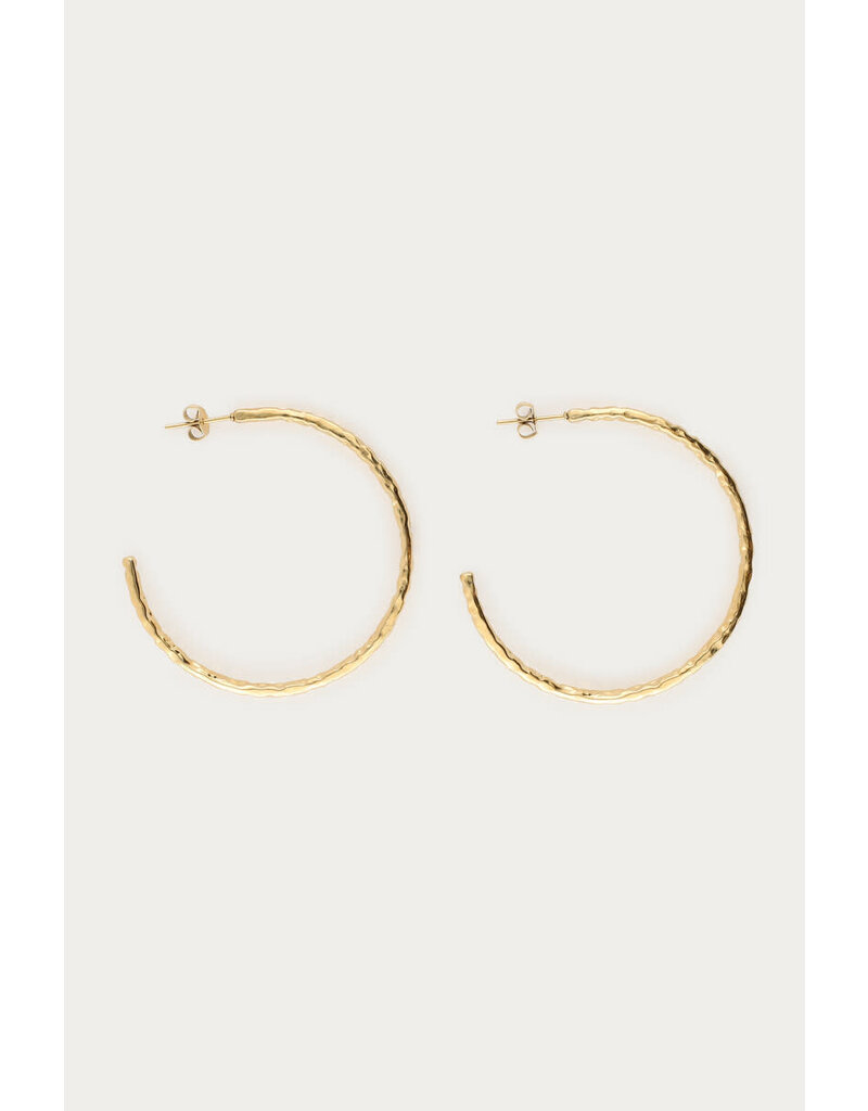 My Jewellery My Jewellery | Nomads statement oorringen "hammered"
