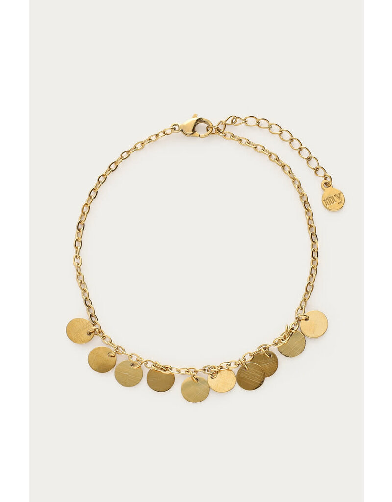 My Jewellery My Jewellery | Nomads armband met muntjes - goud
