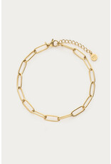 My Jewellery My Jewellery | Love schakelarmband - goud