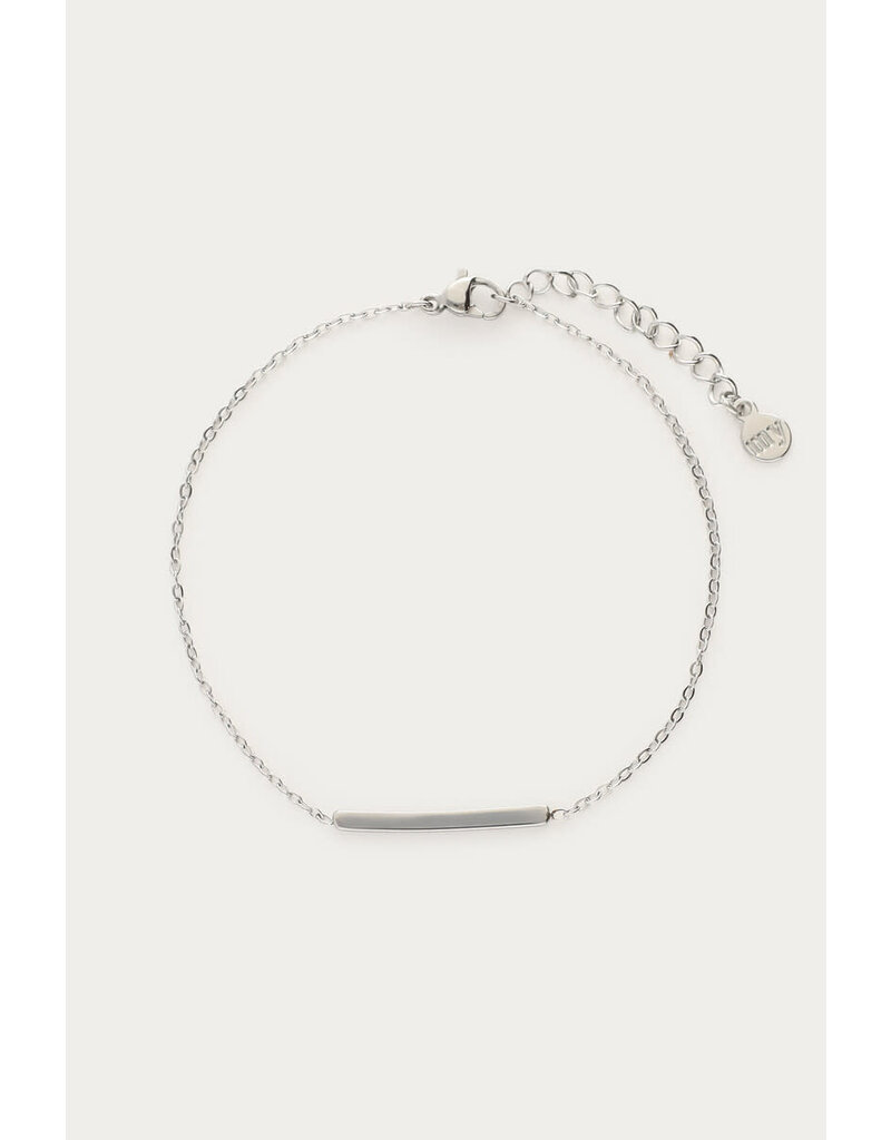 My Jewellery My Jewellery | Armband met bar - zilver
